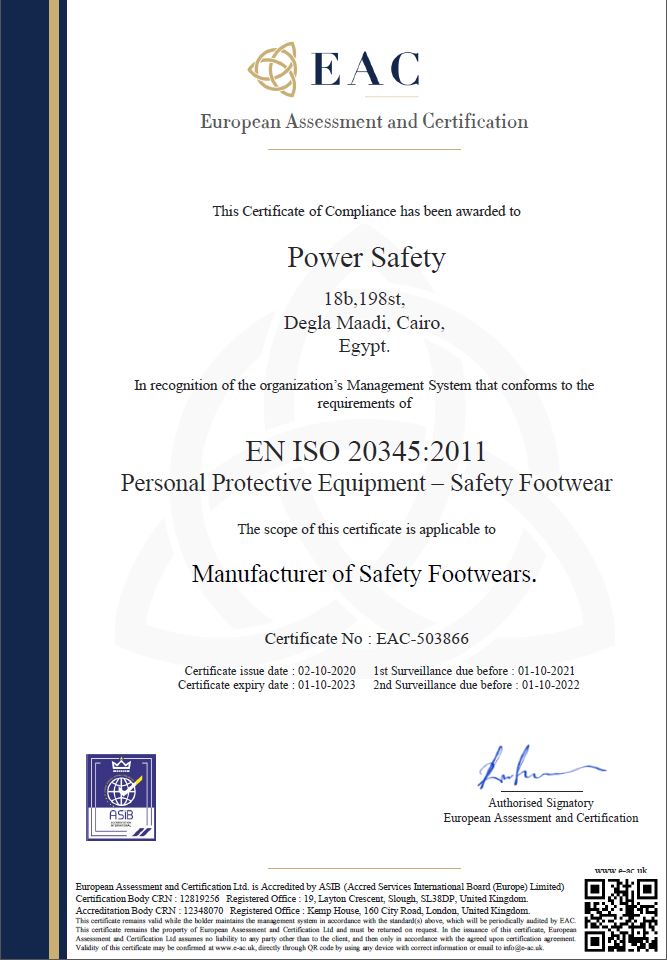 en 20345 safety shoe standard